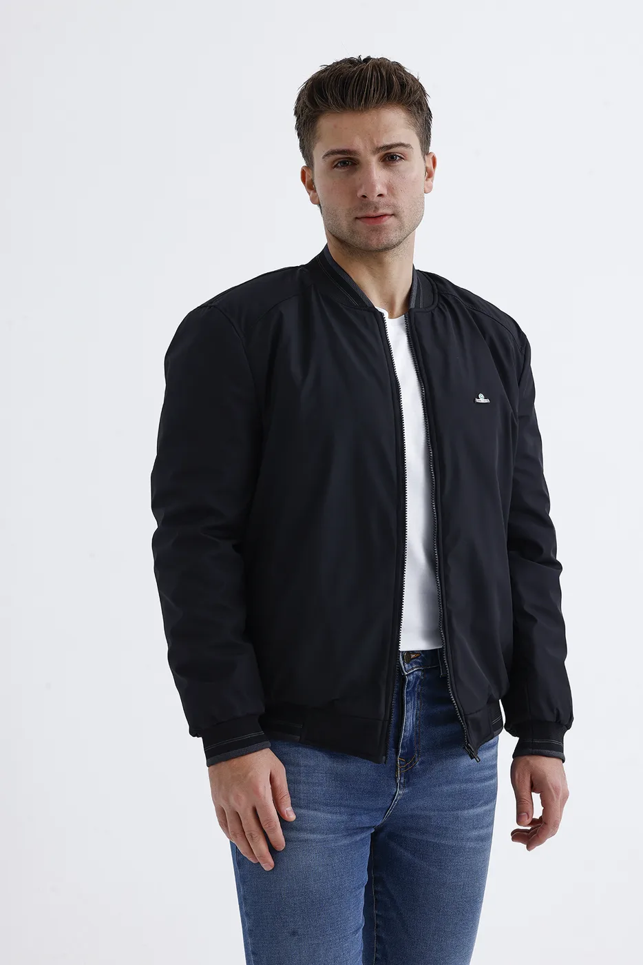 Bomber jacket manufacturer Turkey black