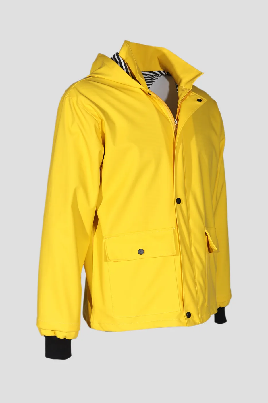 PU rain jacket manufacturer Turkey yellow